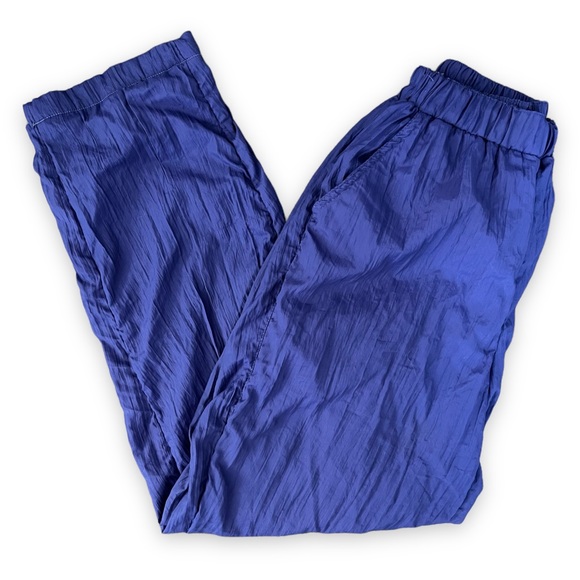 Vintage 80s Purple High Waist Joggers Pants - Picture 2 of 6